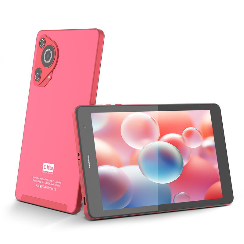 C Idea Factory 8 дюймов 800*1280hd IPS сенсорный экран 8+512gb 8000mah Двойная камера Android Планшетный ПК с сим-картой Для студентов CM828 Красный