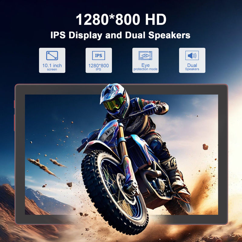 C Idea 10,1 дюйма Android 14 Smart Tablet Pc с поддержкой двойной SIM CM8200Plus красный