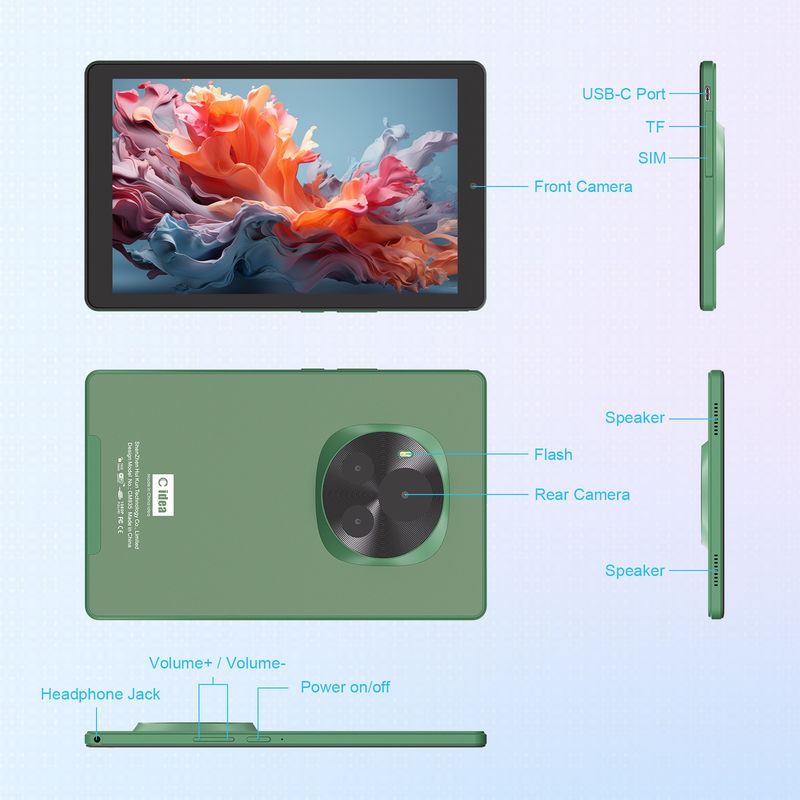 C Idea 9 дюймовый WIFI планшет 800x1280 IPS сенсорный планшет с ручкой CM935 зеленый