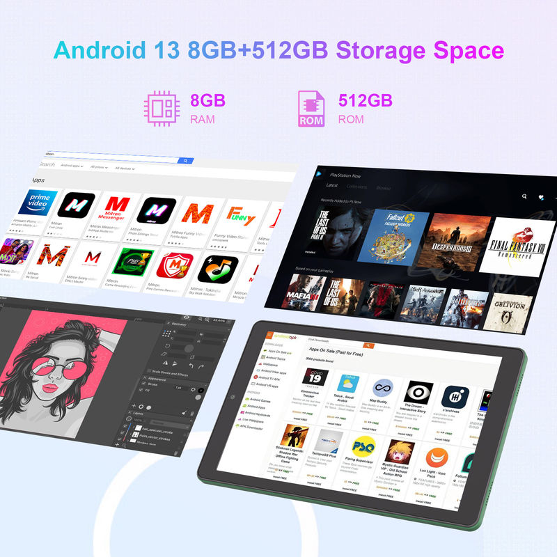 C Idea 9 дюймовый WIFI планшет 800x1280 IPS сенсорный планшет с ручкой CM935 зеленый