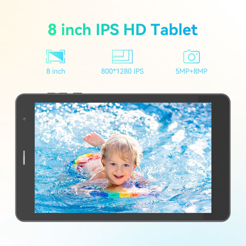 C Idea Quad Core Android Tablet портативный 8-дюймовый планшет для студентов с клавиатурой CM828 черный