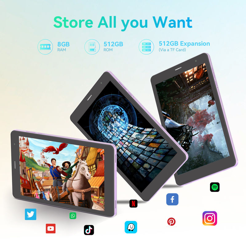 C Idea 8 дюймовый планшет WIFI Игровое образование Android планшет для студентов CM828 фиолетовый