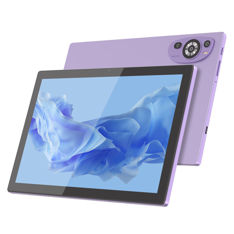 C Idea 10 дюймов 512 ГБ Android 14 Учебный планшет для студентов с SIM-картой CM8200Plus Purple