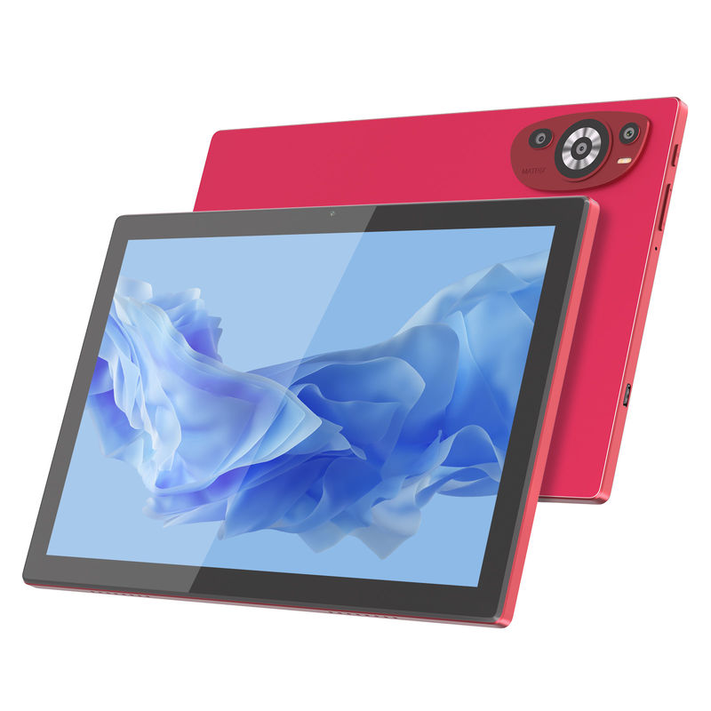 C Idea 10,1 дюйма Android 14 Smart Tablet Pc с двойной SIM-картой и ручкой CM8200Plus красный