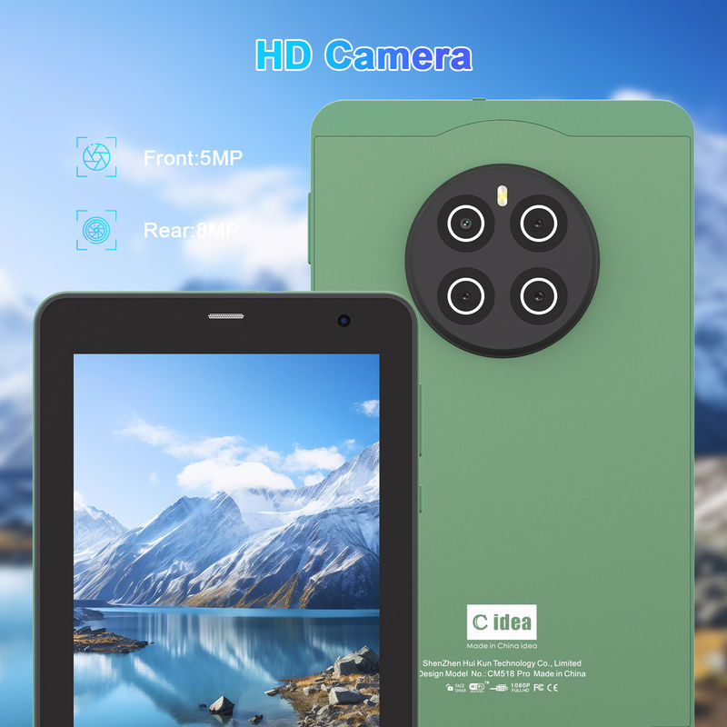 C Idea 7-дюймовые планшеты с SIM Wifi Android Smart Tablet PC CM518 Pro Зеленый