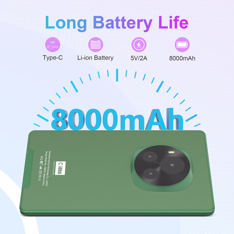 C Idea 5G Education Tablet 800x1280 IPS Таблет с сенсорным экраном с ручкой CM935 зеленый