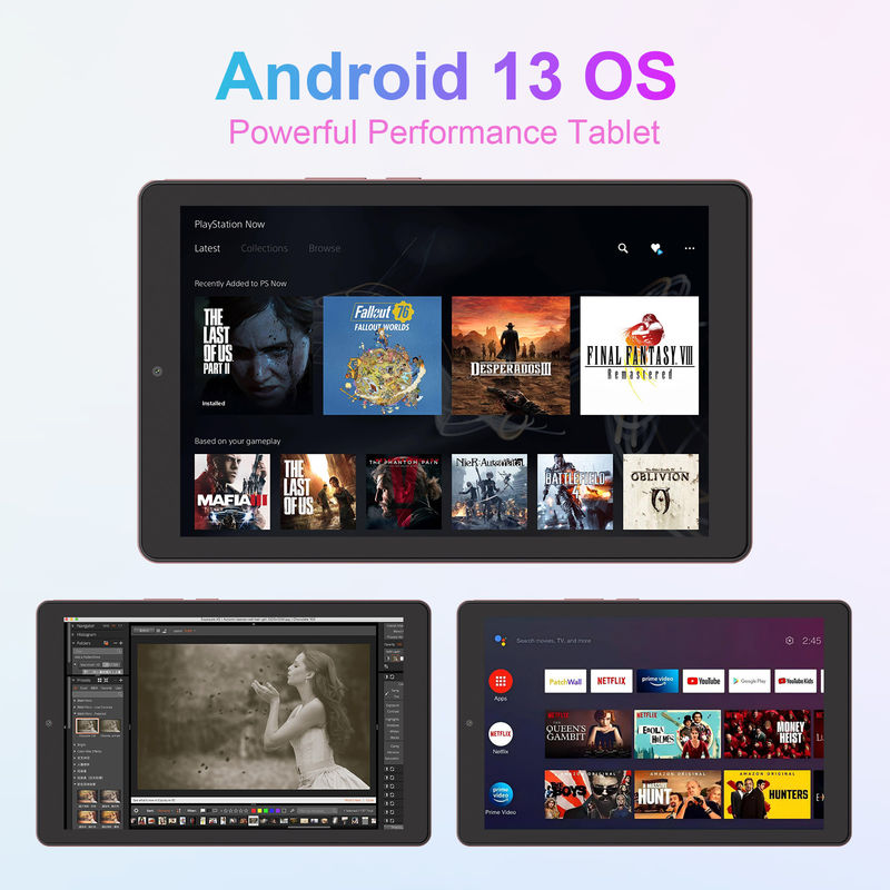 C идея Android Tablet 5G SIM поддержка 9 дюймовый планшетный ПК с корпусом и ручкой CM935 розовый