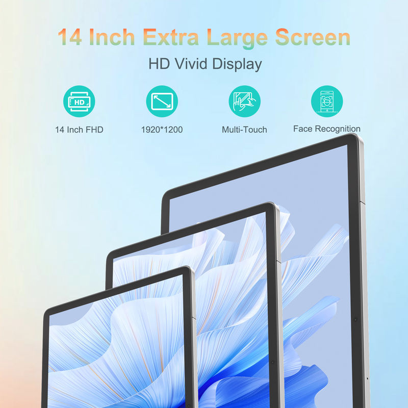 C Idea 14 дюймовый планшет 5G с сенсорным экраном для студентов CM14000 Plus Серый