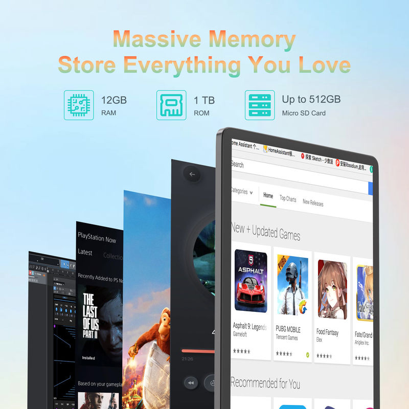 C Idea 14 дюймовый планшет Новейший планшет Android для взрослых Работающий CM14000 плюс Черный