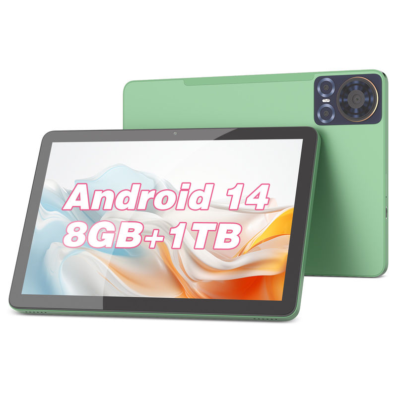 C Idea 10,1 дюймовый планшет 5G с SIM-картой Android 14 планшетный компьютер для образования CM8300 Plus зеленый