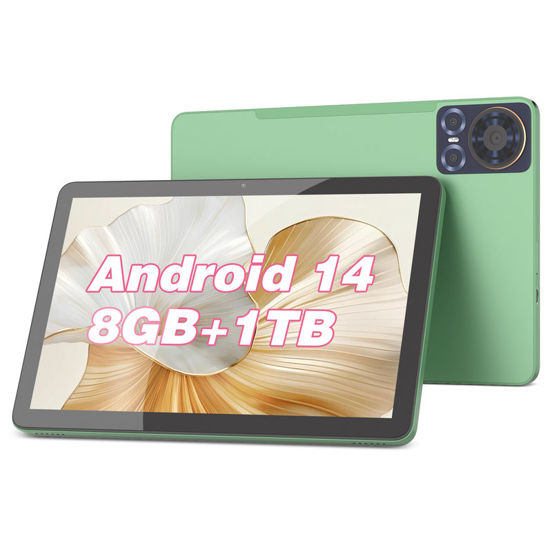 C Idea 10,1 дюймовый планшет 5G с MTK Quad Core Android 14 Tablet Pc для образования CM8300 Plus Зеленый