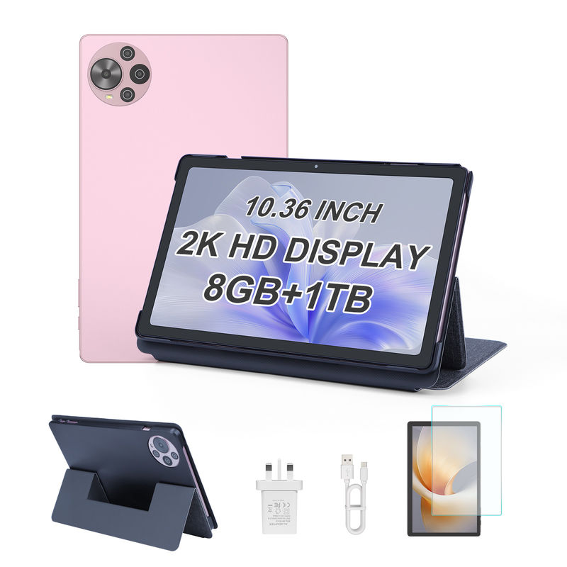C Idea 10,36 дюйма Android 14 Tablet ПК с 2K экраном Учебный планшет для студентов CM10500 Plus