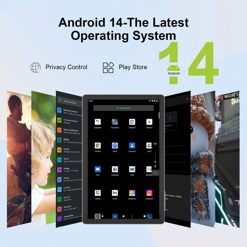 C Idea 10,5-дюймовый Android 14 образовательный смарт-планшет для студентов CM10500 Plus Розовый