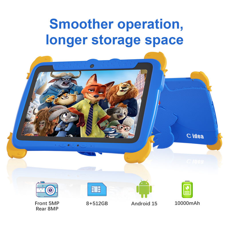 C Idea 10,1-дюймовый планшет Kidspad Android 15 Четырехъядерный процессор и родительский контроль CM10000plus