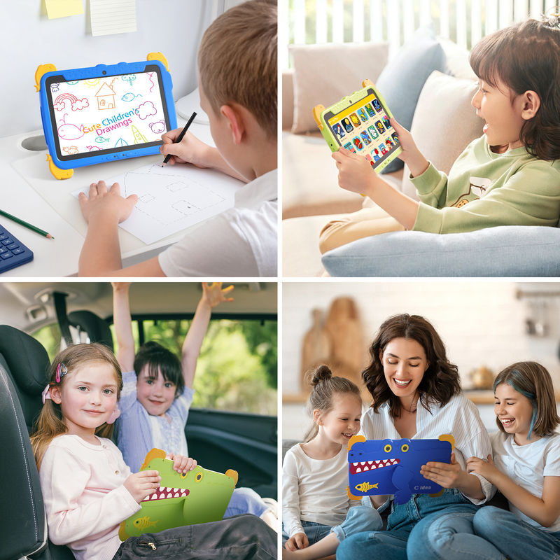 C Idea 10,1-дюймовый планшет Kidspad Android 15 Четырехъядерный процессор и родительский контроль CM10000plus