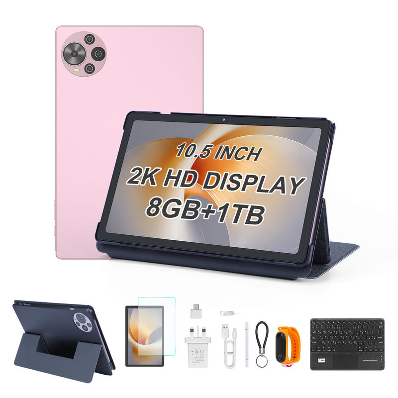 C Idea 10,5-дюймовый Android 14 образовательный смарт-планшет для студентов CM10500 Plus Розовый