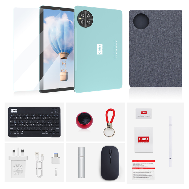 C Idea 10,1 дюймовый планшет MTK CPU WIFI Android планшет с поддержкой 2 SIM CM8800plus Синий