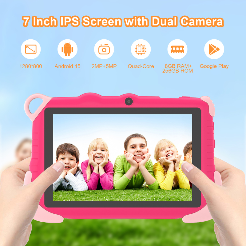 C Idea 7 дюймовый Android 15 образовательный смарт планшет для студентов CM78 розовый