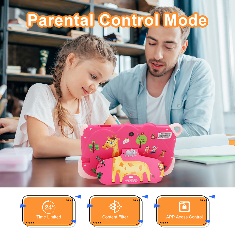 C Idea 7 дюймовый Android 15 образовательный смарт планшет для студентов CM78 розовый