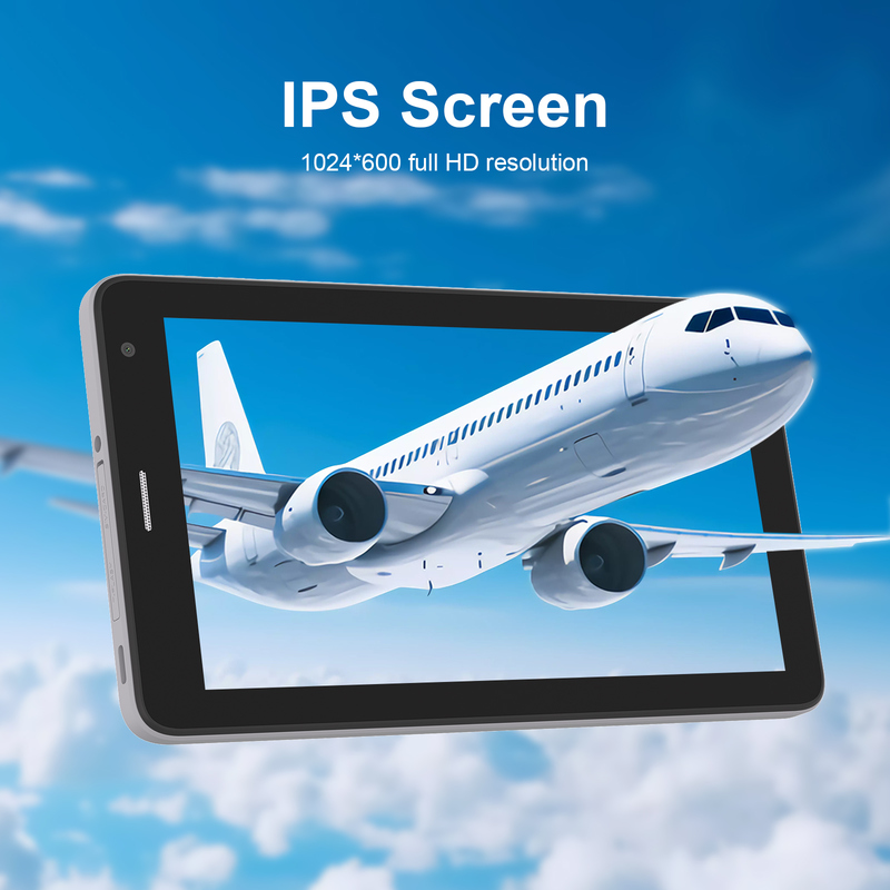 C идея 7-дюймовый планшет Wifi с корпусом 8+256GB Хранилище Quad Core Процессор 600x1024 IPS Сенсорный экран CM528 Серый