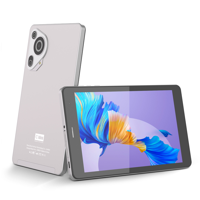 Планшет C idea Youth Silver 8 дюймов, Android 15, с слотом для карт памяти TF, Wi-Fi, 8 ГБ + 512 ГБ, IPS incell 800*1280, CM828