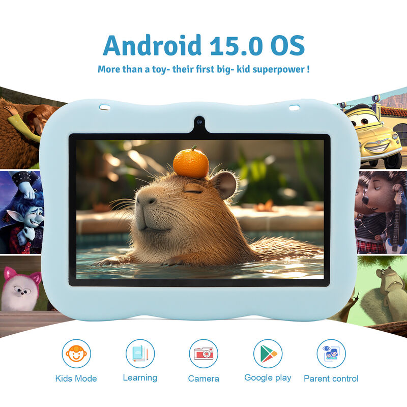 C idea Youth 7 Inch Tablet Android 15 с слотом для карт tf, Wi-Fi,6GB +128GB, 1024*600 IPS incell CM66