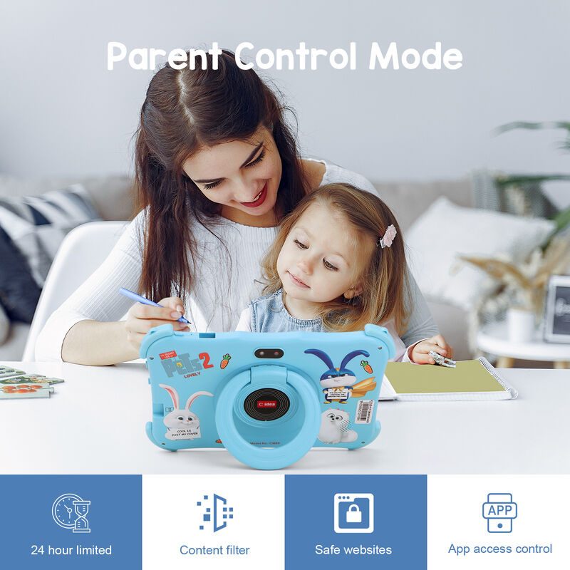 C idea Youth 7 Inch Tablet Android 16 с слотом для карт tf, Wi-Fi, 8GB + 256GB, 1024*600 CM89