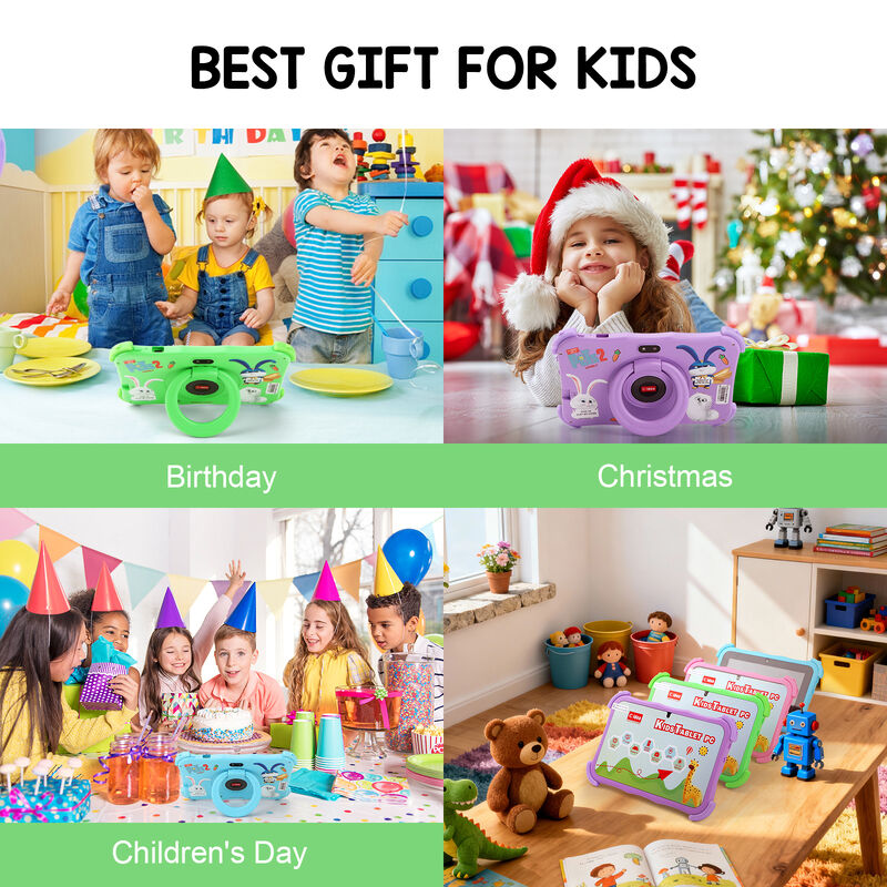 C idea Youth 7 Inch Tablet Android 16 with tf card slot, WiFi,8GB +256GB, 1024*600 CM89