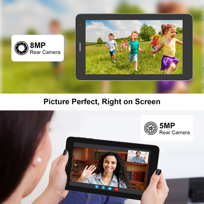 C идея 7 дюймовые Android смарт планшеты 8+256GB 8*CortexTm-A53 WiFi планшет HD сенсорный экран CM517 воздух