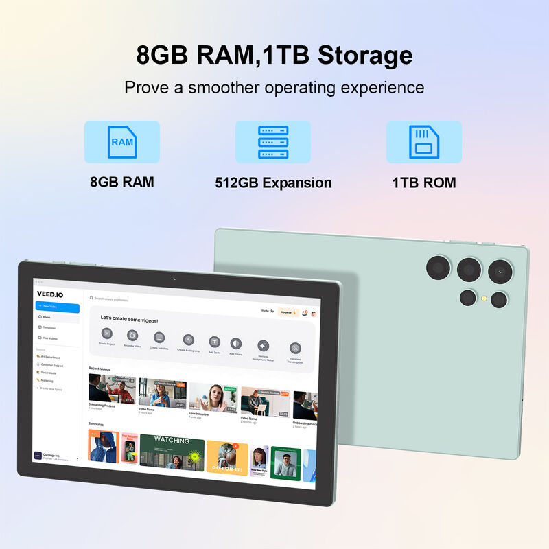 C Idea 10 дюймовый планшет Android Snapdragon с клавиатурой для студентов CM9000ultra Green