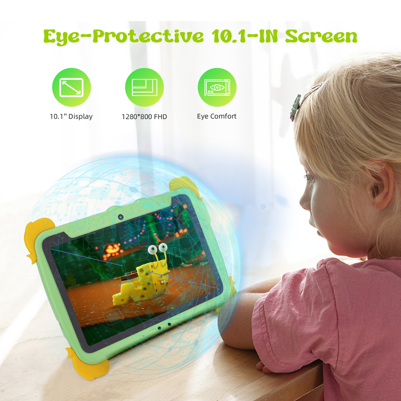 C Idea 10,1-дюймовый планшет Android 4 ГБ оперативной памяти 64 ГБ ROM планшет Kidspad P1100