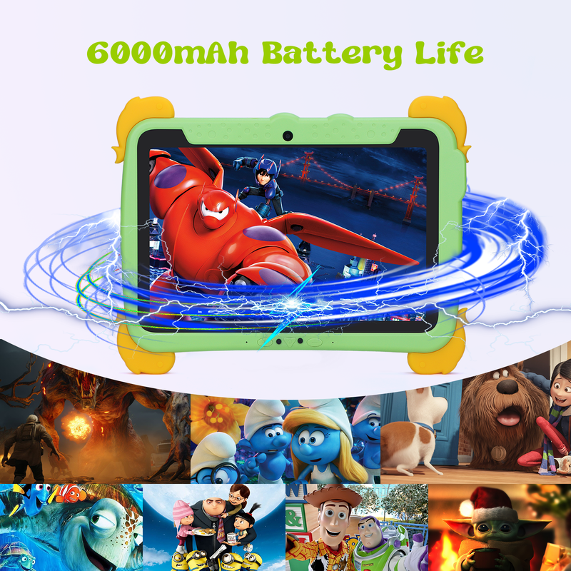 C Idea 10,1-дюймовый планшет Android 4 ГБ оперативной памяти 64 ГБ ROM планшет Kidspad P1100