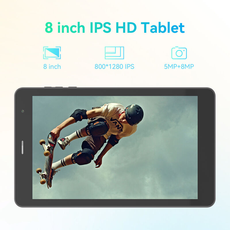 8 дюймовый планшетный бизнес-компьютер C Idea Android 15 Wi-Fi HD Капацитивное разрешение экрана 8 ГБ оперативной памяти 512 ГБ ROM Развлекательное и деловое использование (черный)