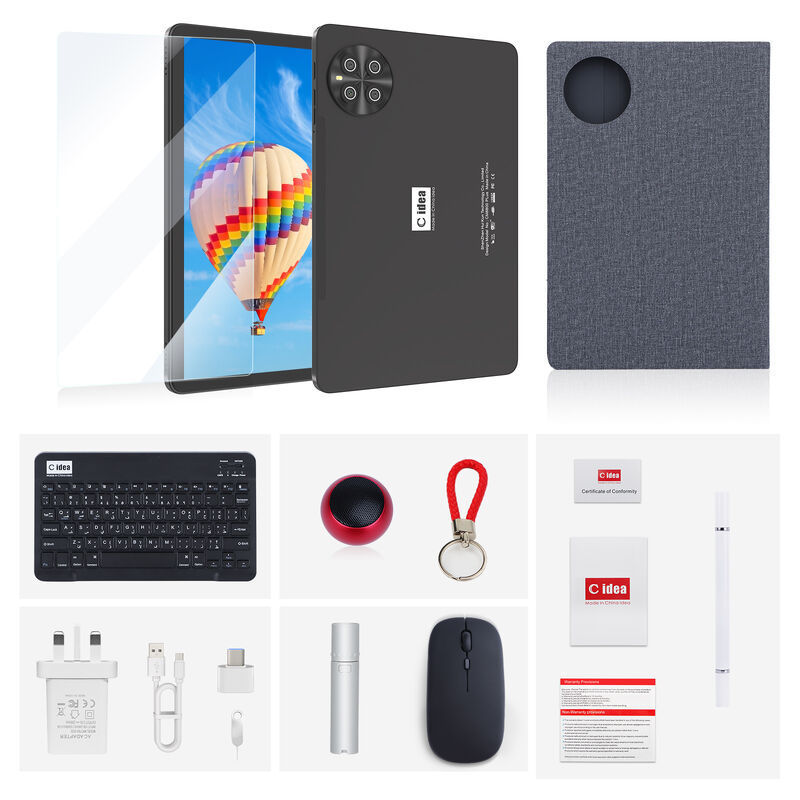 C идея Фактор CM8800 Plus 10,1 дюйма HD Screen Android Система 8GB + 1TB Большое хранилище Взрослые Таблетный ПК с клавиатурой мыши