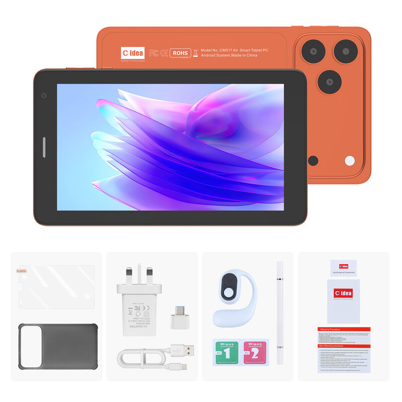 C Idea CM517 Air 7 дюймовый планшетный ПК Android 16 процессор Qualcomm HD емкостный экран с защитной крышкой