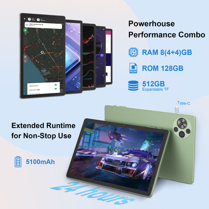 C Idea 10,36 дюймовый планшетный компьютер с 2K экраном Android 16 Octa Core с клавиатурой и бизнес-планшетом (R1036)